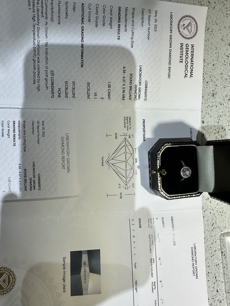 Platinum & Diamond Engagement Ring