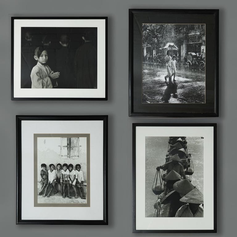 image for 4 Vietnamese Framed Photographs