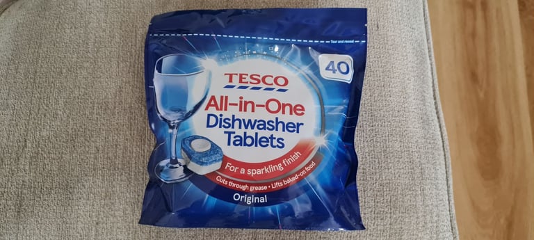 image for Tesco Dishwasher Tablets x40 new