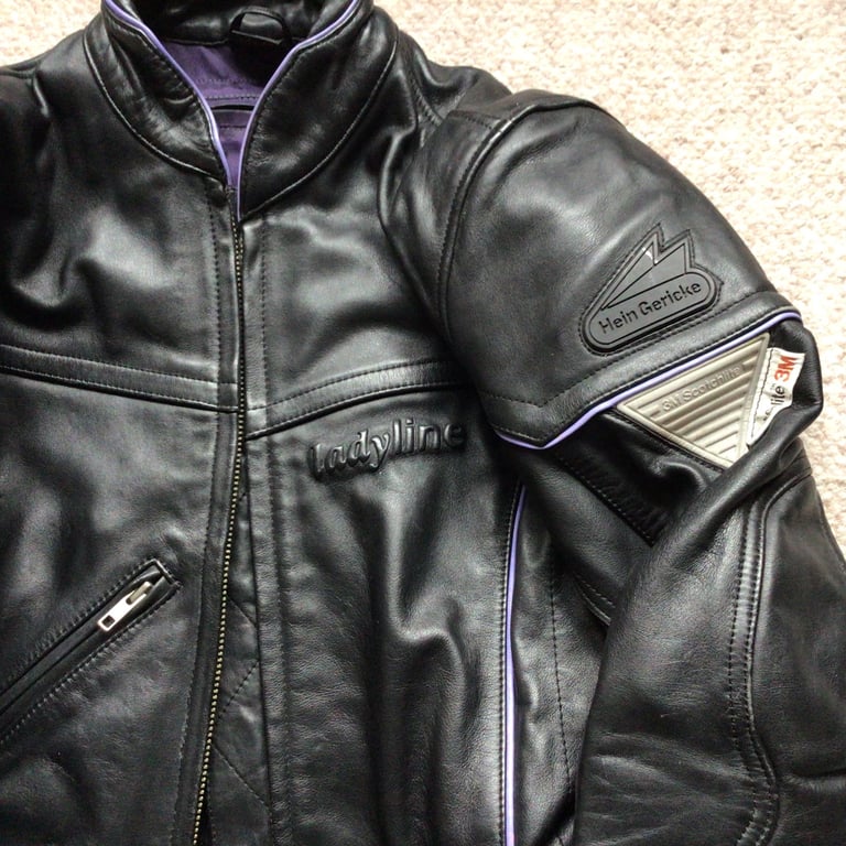 Motorcycle Jacket Leather (Ladies). £20.00