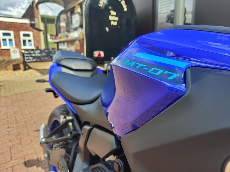 YAMAHA MT-07 Y-AMT 2025 - LATEST MODEL - ICON BLUE - IN STOCK NOW 