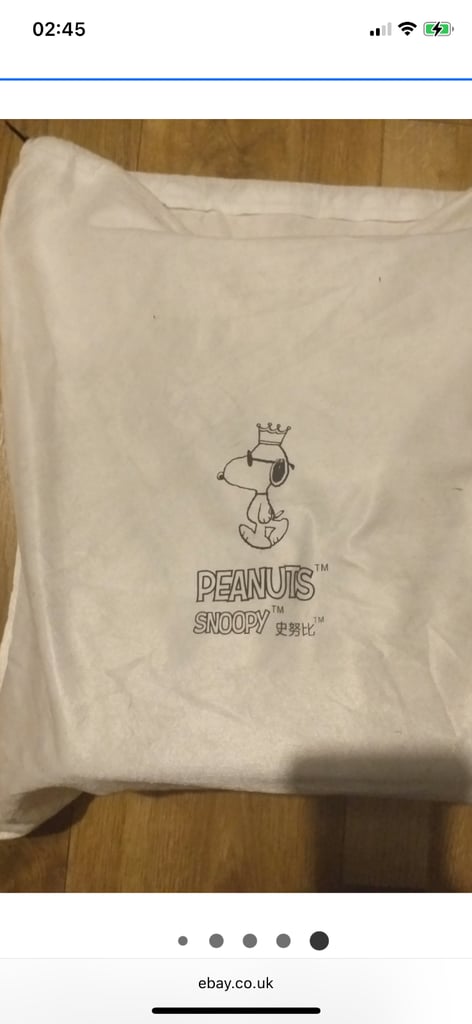 Snoopy peanuts bag