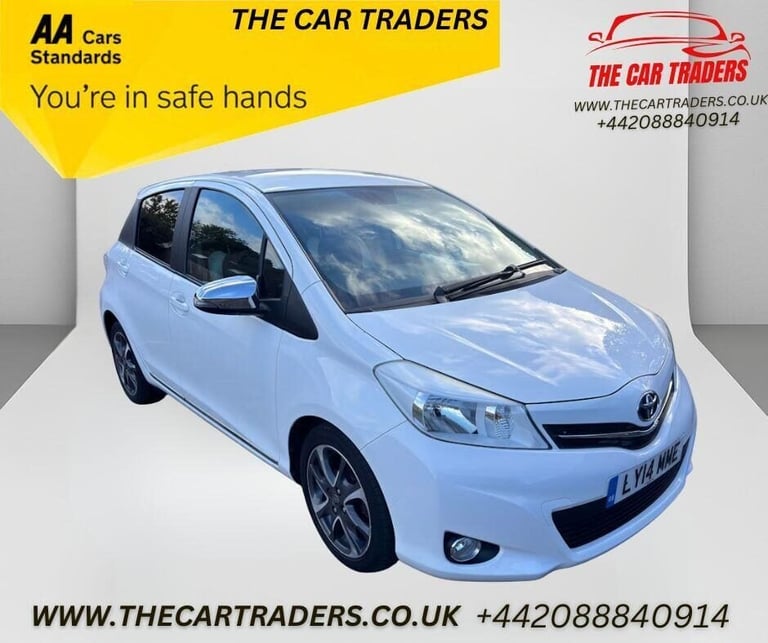 2014 Toyota Yaris 1.33 Dual VVT-i Trend Hatchback 5dr Petrol Multidrive S Euro 5 (99 ps) Hatchbac...