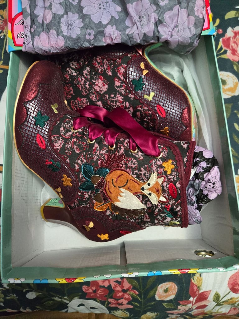 image for Irregular choice squirrel away autumn boots