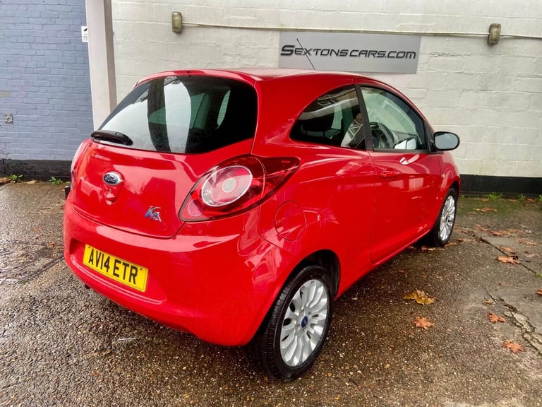 2014 Ford Ka 1.2 Zetec 3dr [Start Stop] HATCHBACK Petrol Manual