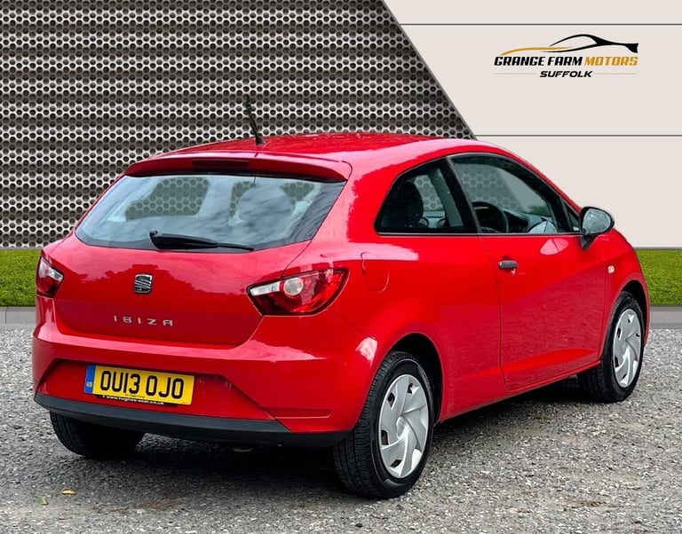 2013 SEAT Ibiza 1.2 S Sport Coupe 3dr Petrol Manual Euro 5 AC (70 ps) Hatchback Petrol Manual