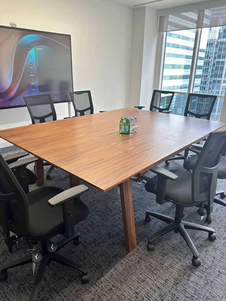 image for Large 8 Seater Conference Table/ Office Desk, Amazing Condition