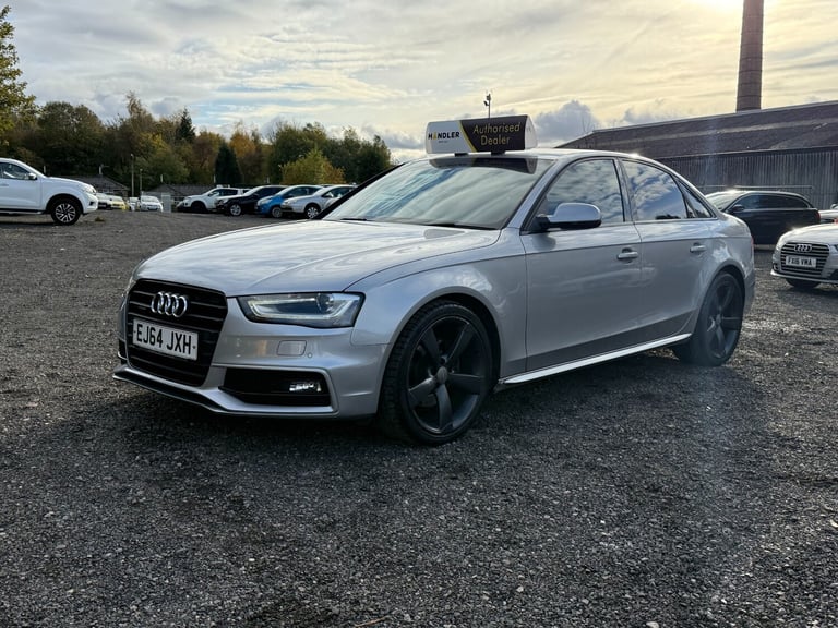 2014 Audi A4 2.0 TDI 177 Quattro Black Edition 4dr S Tronic, No VAT SALOON Diesel Automatic