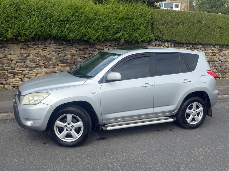 2007 TOYOTA RAV-4 2.0 XTR VVT-I PETROL MANUAL 5 DOORS SILVER
