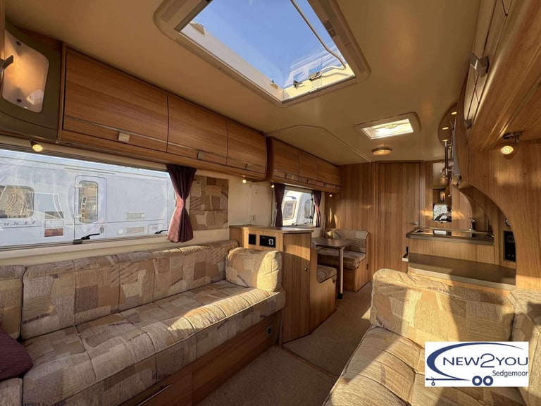2012 Bailey Pegasus Milan 4 Berth 'U' Shaped Lounge Caravan - STOCK S086