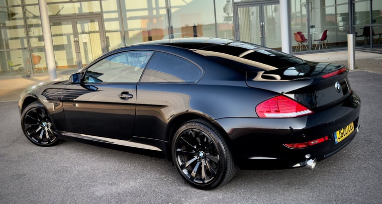 2008 BMW 6 SERIES COUPE 635 DIESEL TWIN-TURBO NEW MOT FULL SERVICE HISTORY SAPHIRE BLACK