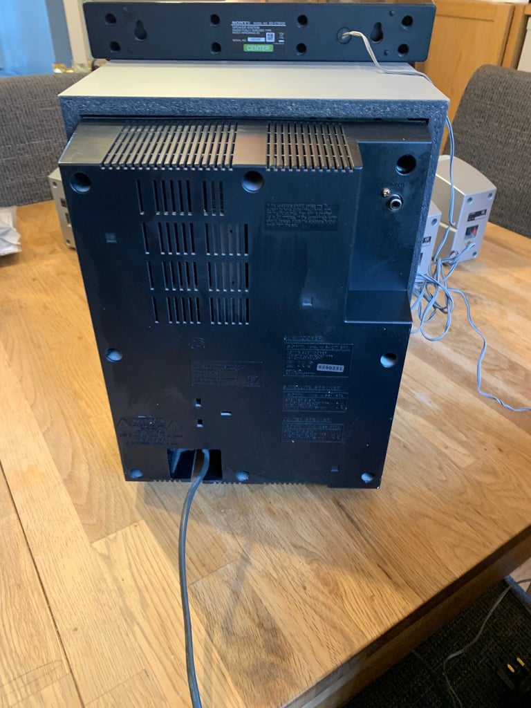 Sony sub and speakers