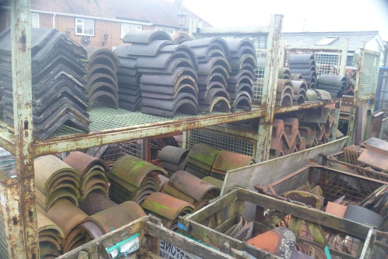 Reclaimed Roof Ridge tiles LARGE SELECTION 
