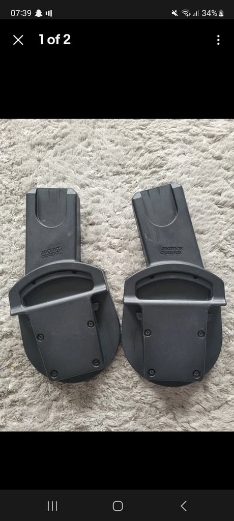 Mamas & Papas Sola/Zoom/Urbo - Maxi Cosi/Cybex Car Seat Adaptors 