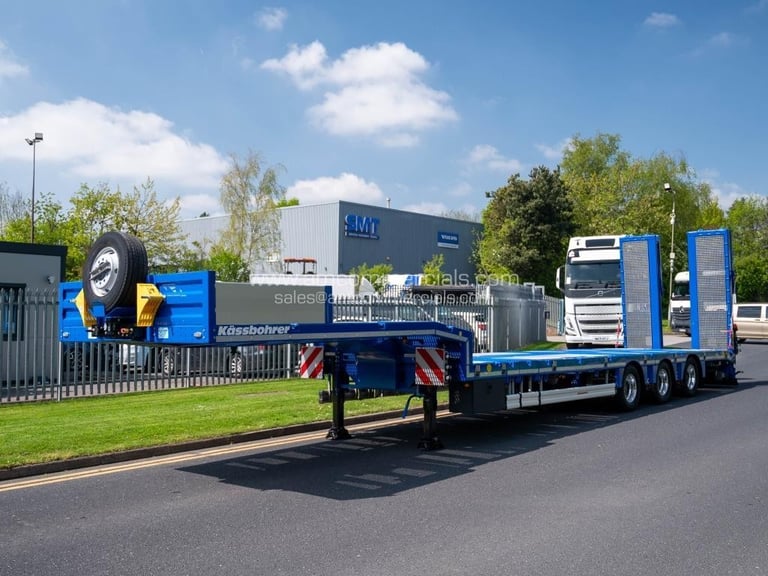 KASSBOHRER LOW LOADER 52800KG 3 AXLE EXTENDABLE