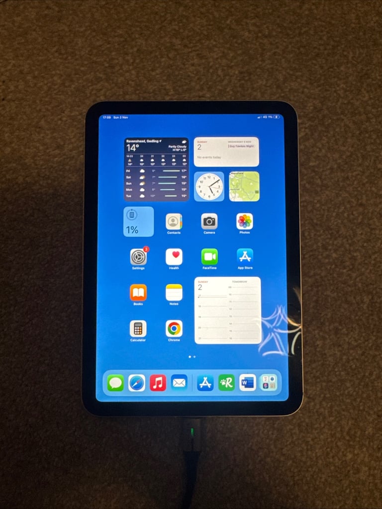 image for Apple iPad Mini (2024) Starlight 128GB