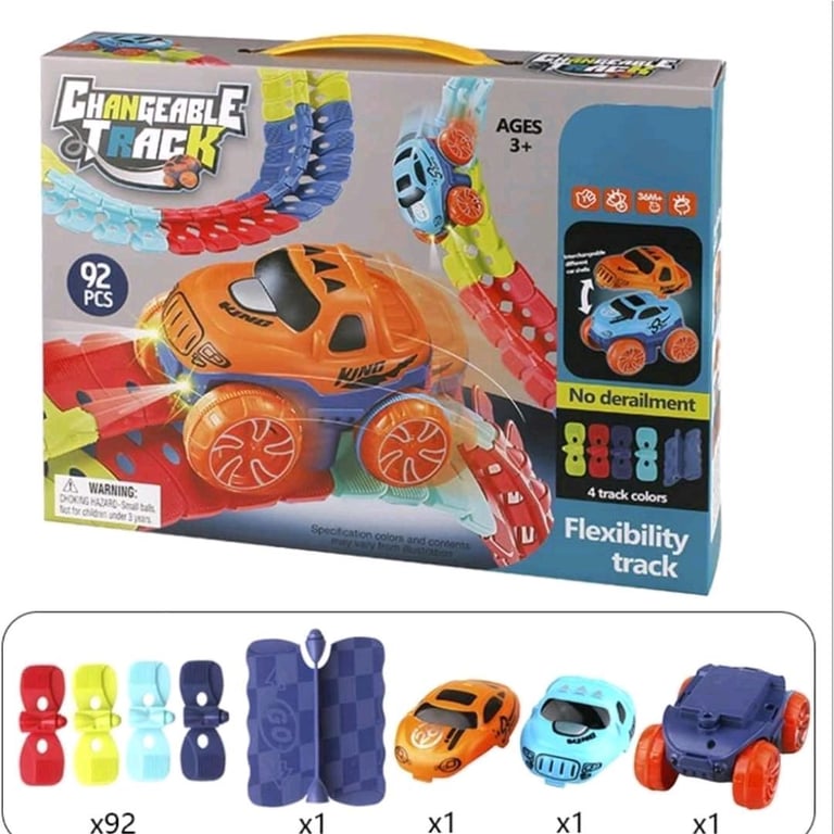 Hot Wheels Zero Gravity Car Tra i8 i8ck Set - 92iuuu