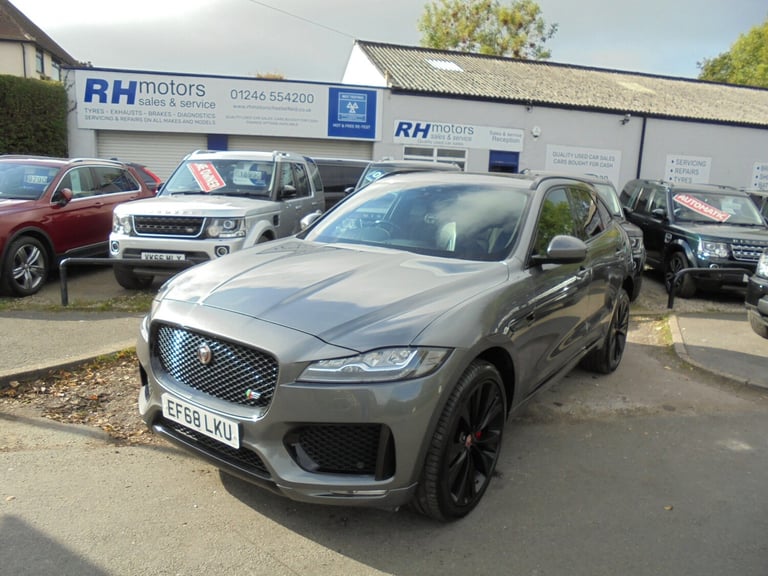 image for 2019 Jaguar F-Pace 3.0d V6 S 5dr Auto AWD 22inch Alloys Black Leather 2019  ESTATE Diesel Automatic