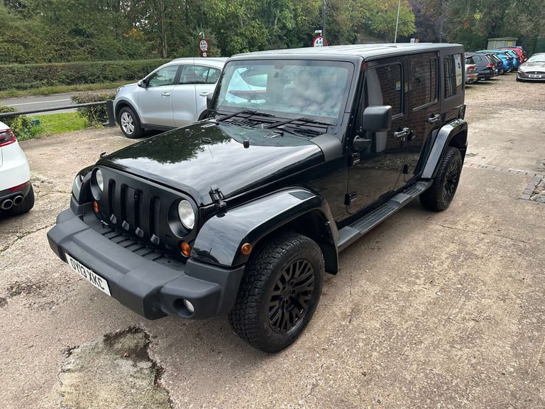 2013 Jeep Wrangler 2.8 Wrangler Sahara Unlimited CRD 197 Auto 4WD 4dr SUV Diesel Automatic