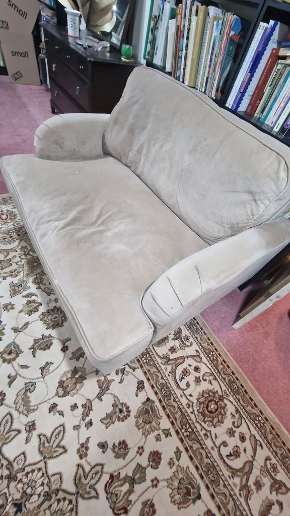 Luxury Loveseat Velvet Small Sofa