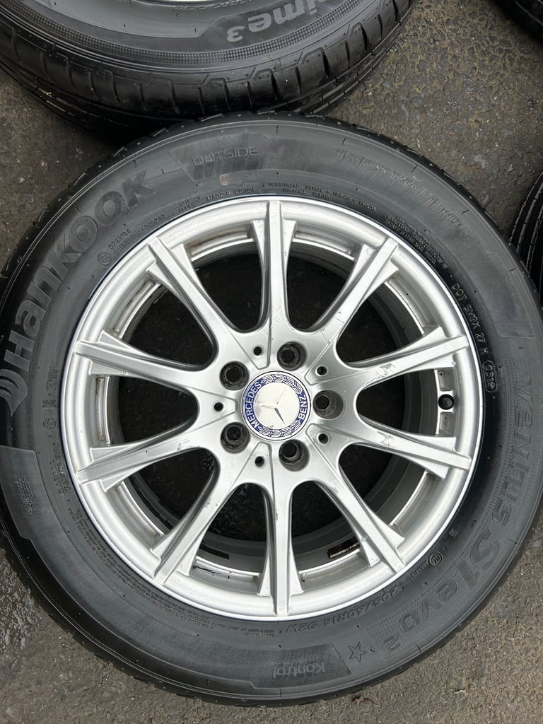 Mercedes c class 16inch alloy wheels 5x112