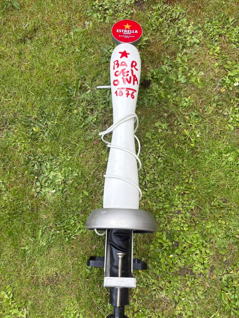 Estrella Damm Barcelona beer Pump 