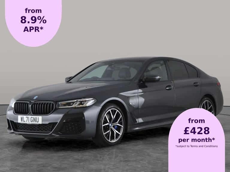 image for 2022 BMW 5 Series 530e M Sport 4dr Auto SALOON PETROL/ELECTRIC Automatic