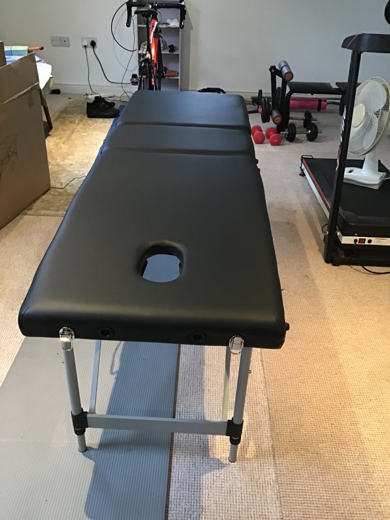 Portable massage table