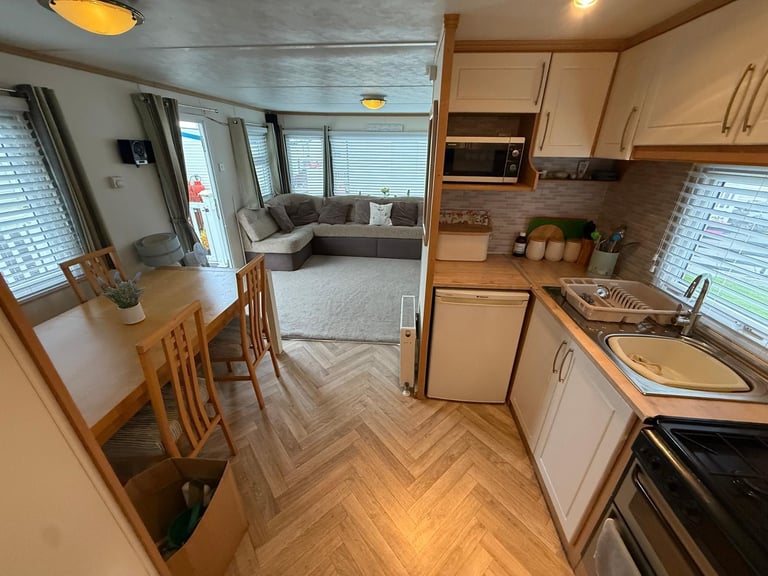 CARAVAN FOR SALE OFF SITE 3 BEDROOM DOUBLE GLAZED & CENTRAL HEATED