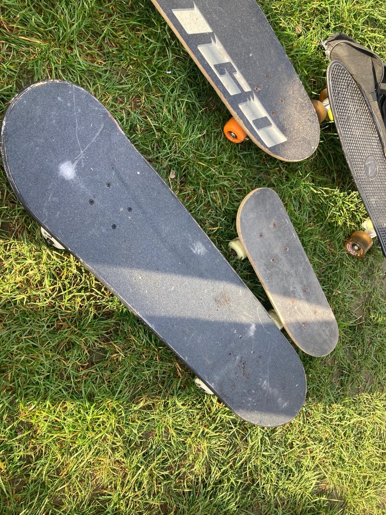 Four retro skateboards £30 the lot