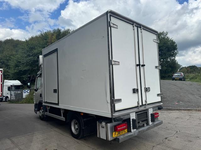 2018 18 DAF LF 150 Euro 6 14ft fridge box side door Carrier Supra diesel freezer
