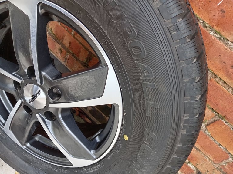 Calibre 16 inch alloy wheel and tyre 