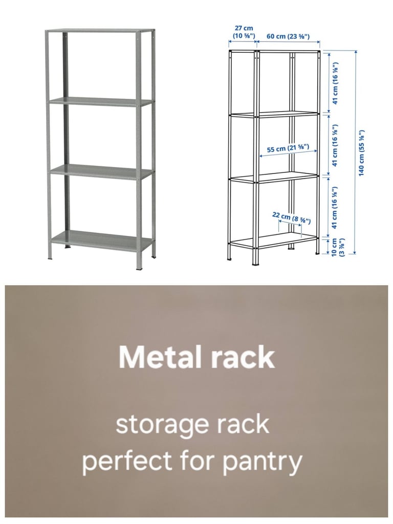 image for Metal rack