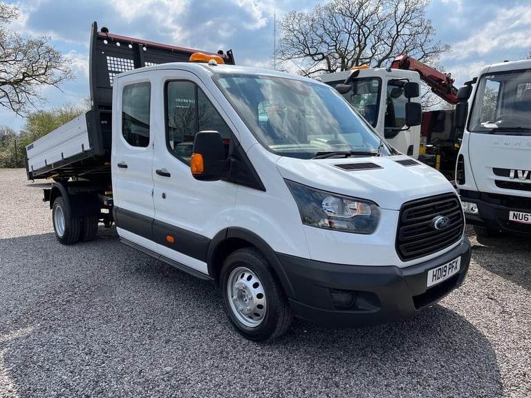 FORD TRANSIT 350 DOUBLE CAB TIPPER DRW 2019