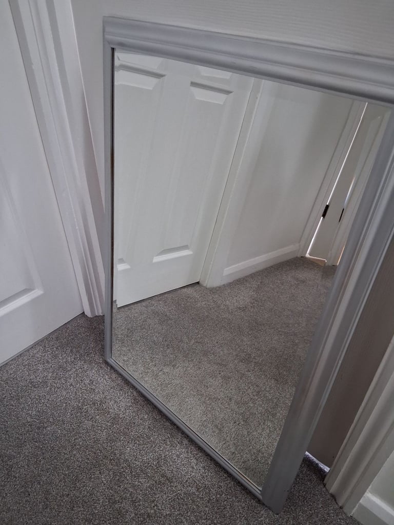 Large Bevel Edge Wall Mirror