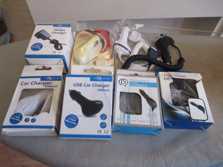 CAR CHARGERS FOR VARIOUS PHONES 