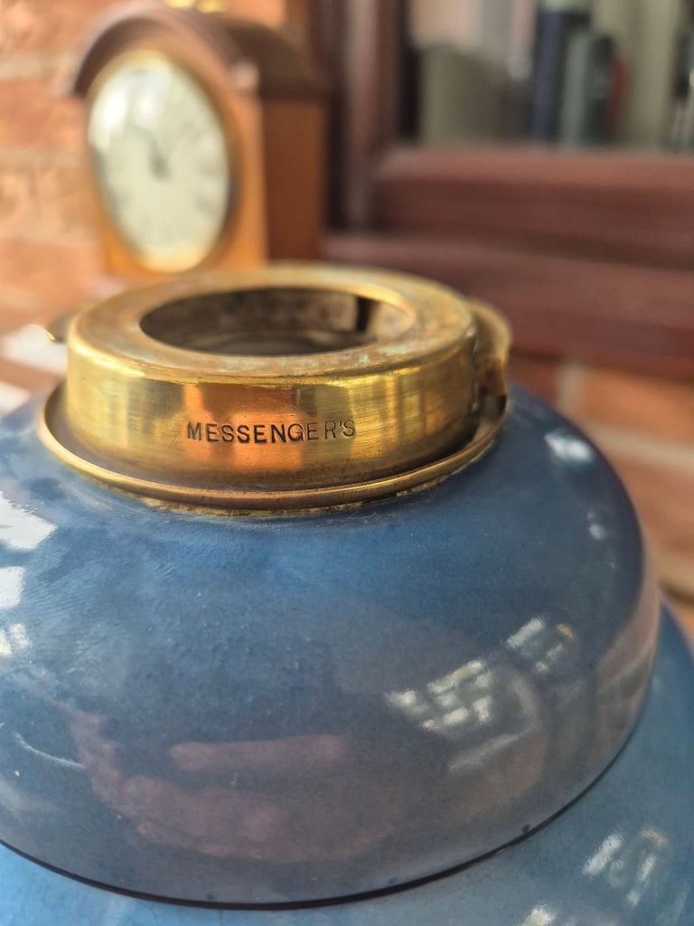 Extremely nice oil lamp base 