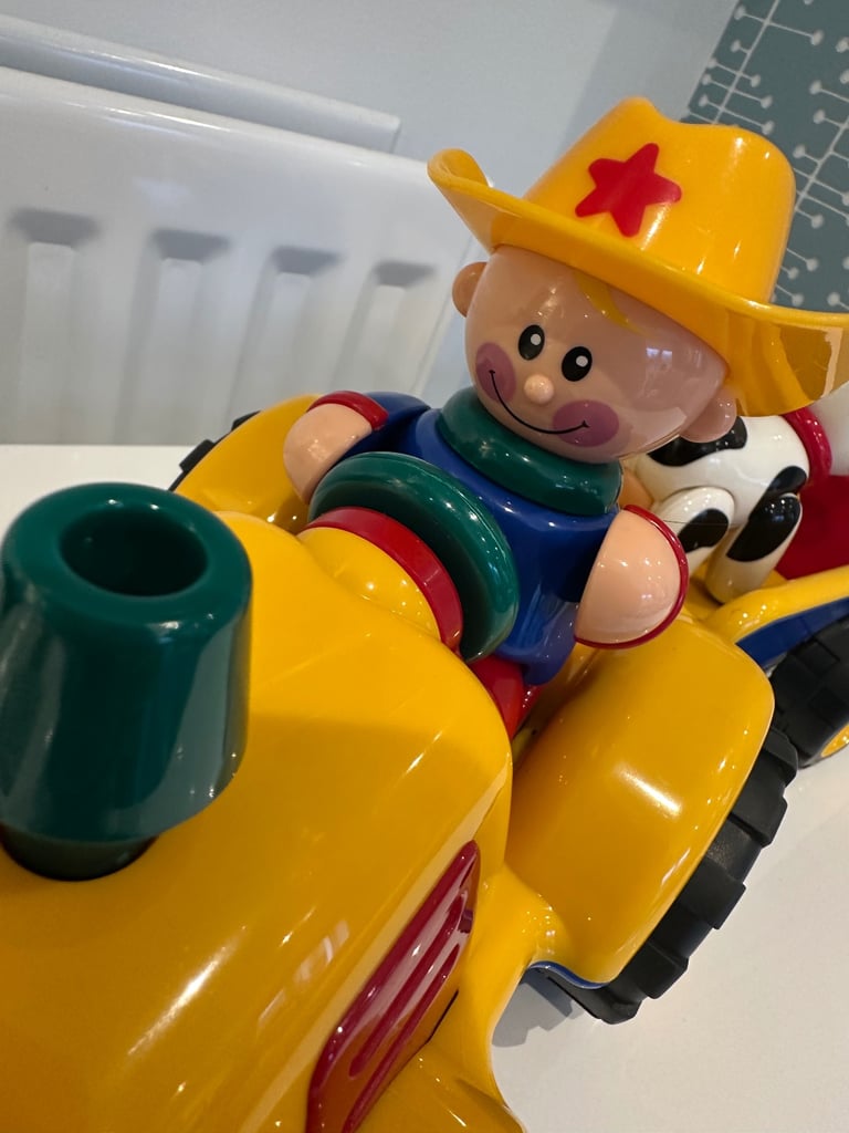 Vintage (2007) TOLO FIRST FRIENDS Tractor and Trailer - Age 1-5