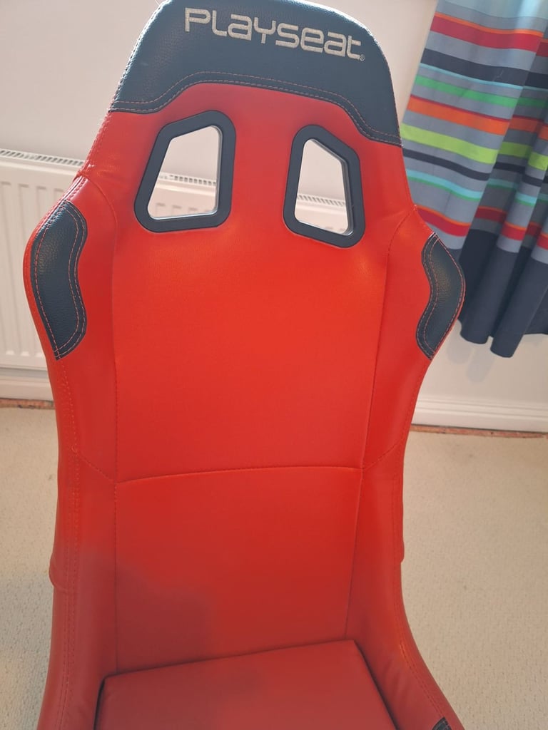 Gaming chair, pedals, wheel etc