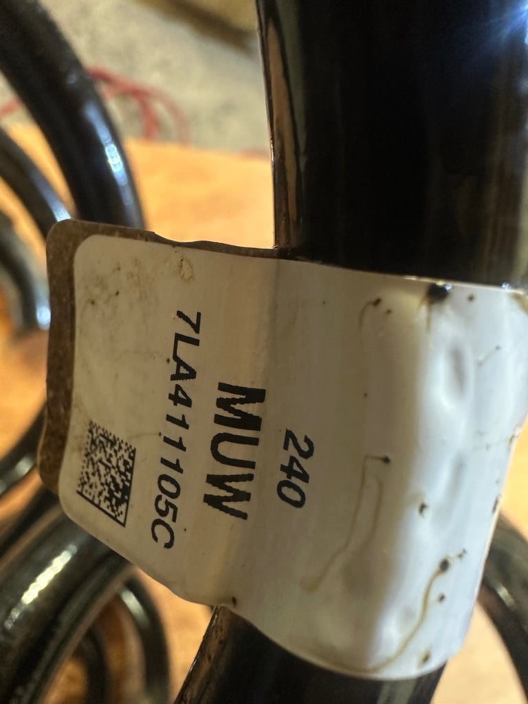 VW Transporter T5 T6 van springs 