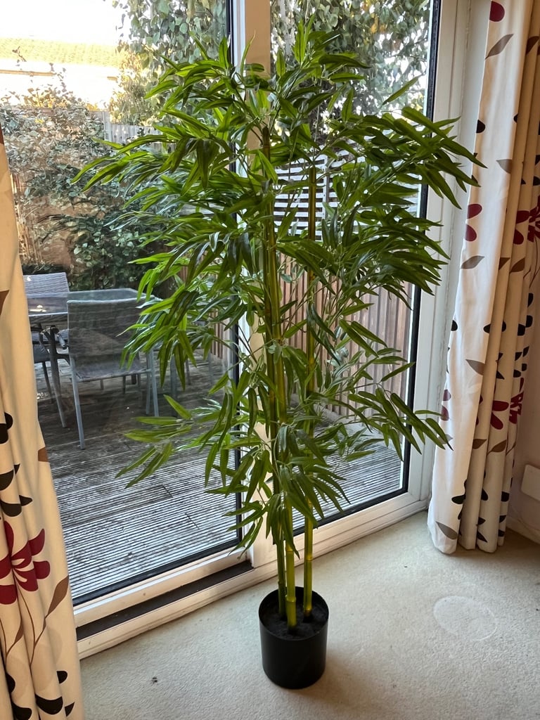 image for Tall realistic artificial bamboo plant 