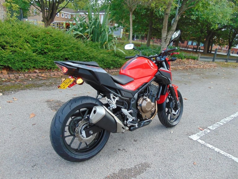 Honda CB500 FA-G 2016 Superb Naked A2 compliant roadster little use 4137 miles