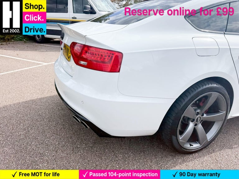 2014 Audi S5 3.0 TFSI V6 Black Edition Sportback S Tronic quattro Euro 5 (s/s) 5dr HATCHBACK Petr...