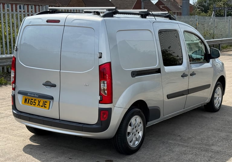 2015 Mercedes-Benz Citan X LWB DUALINER Crew Cab Window Van AC 6 Speed PANEL VAN Diesel Manual