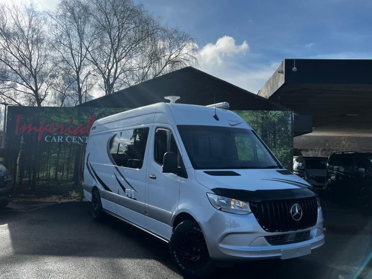 2021 Mercedes Benz Sprinter 3.5t H2 Progressive campervan racehome 5 door Cam...