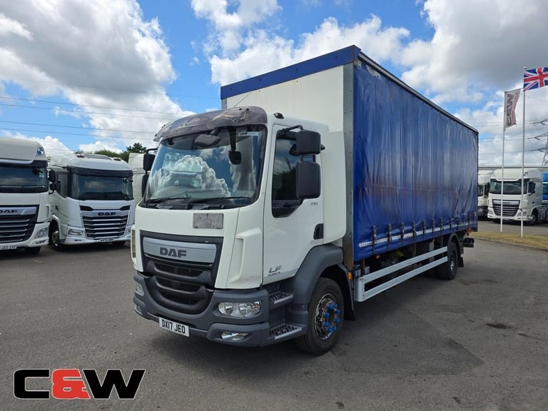 2017 (17) DAF FA LF 210 4x2 14 Ton Curtainside - 562000kms