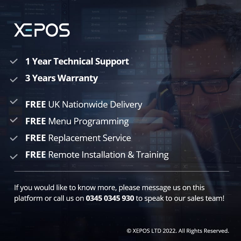 £99 BRAND NEW All in One XEPOS Salon System - EPOS Till Hair Nail Tanning Beauty Barber Hairdresser 