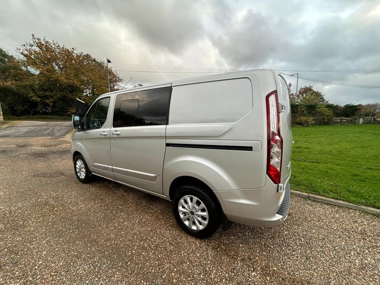 2020 Ford Transit Custom 2.0 300 EcoBlue Limited Crew Van Auto L1 H1 Euro 6 (s/s) 5dr PANEL VAN D...