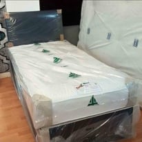 Extra Strong New Divan Single Bed*Double Bed*Small Double*King Size Bed and Mattress Available 