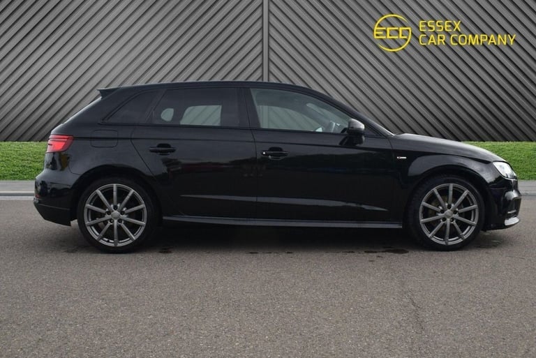 2018 Audi A3 1.0 TFSI Black Edition Sportback 5dr Petrol S Tronic Euro 6 (s/s) (116 ps) Hatchback...